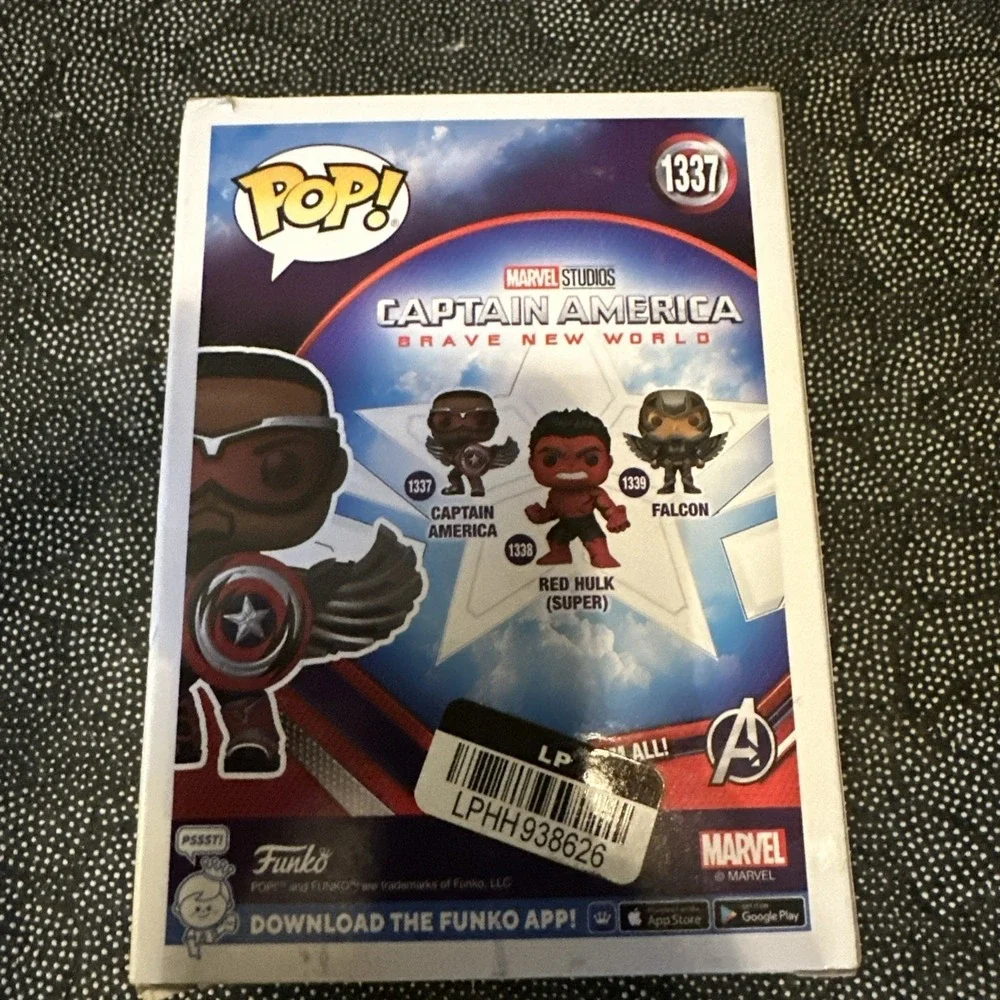 Funko Pop Marvel Comics Target Exclusive Captain America Vinyl Figure #1337